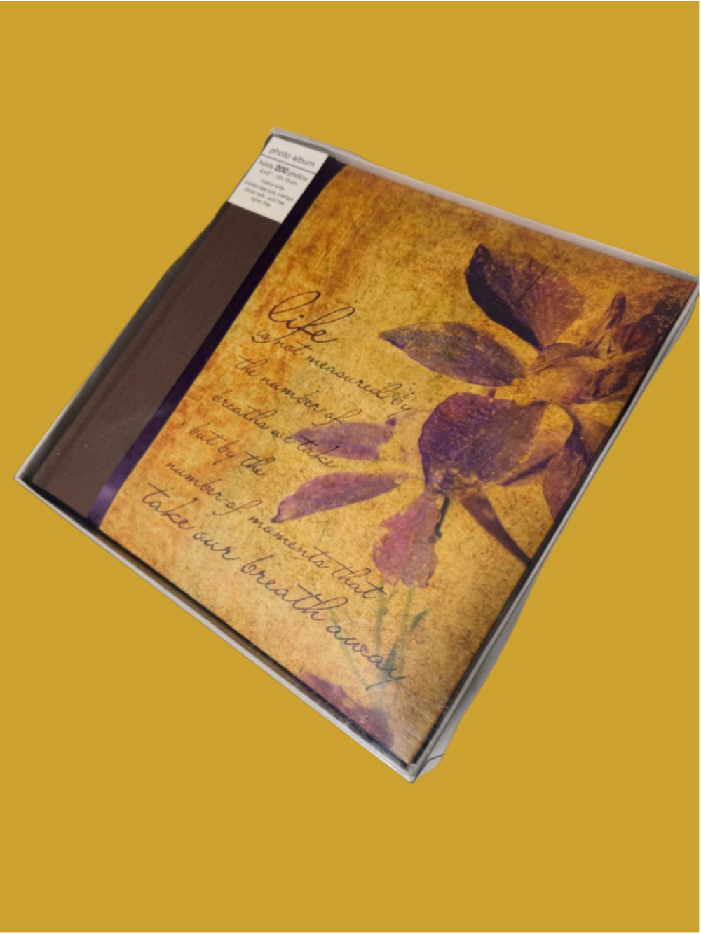 Prinz Photo Album One Size Brown Purple